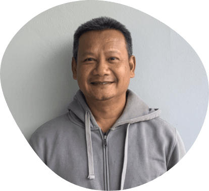 The Yoga Trainer at The Better Life Place Rehab in Thailand.