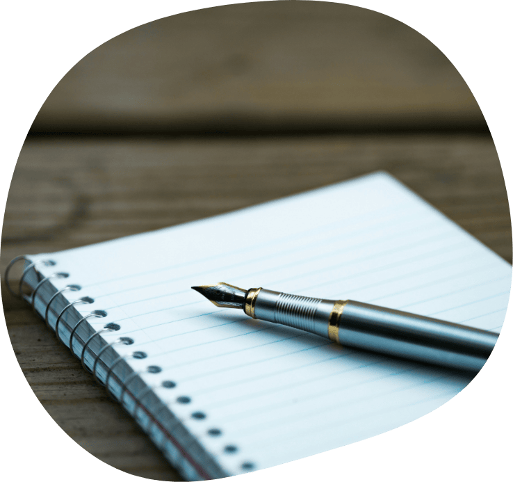 Image of pen and paper for the The Better Life Place Rehab in Thailand blog.