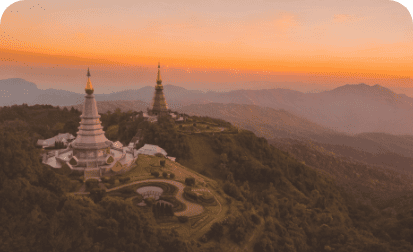 Example of the Thai culture and temples at The Better Life Place Rehab in Thailand.