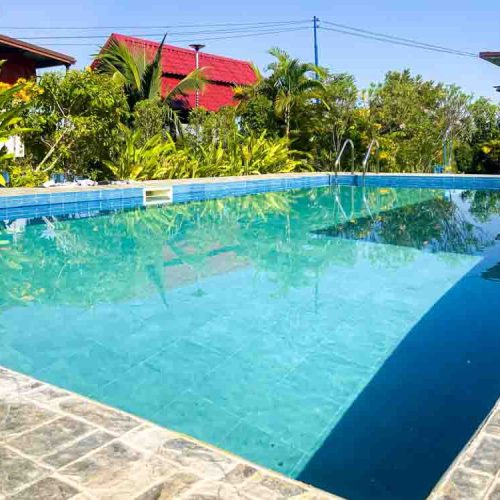 Stunning swimming pool at The Better Life Place Rehab in Thailand.