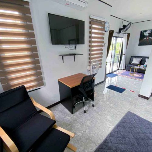 Luxurious bedroom at The Better Life Place Rehab in Thailand.