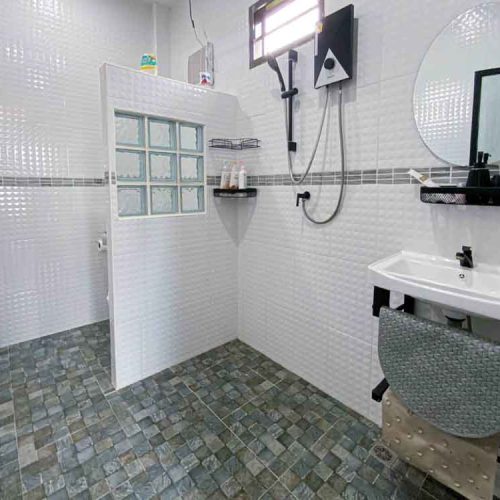 Bathroom at The Better Life Place Rehab in Thailand.
