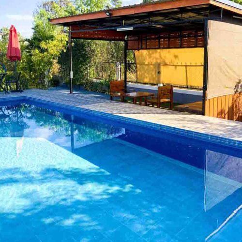 Relaxing and refreshing private swimming pool at The Better Life Place Rehab in Thailand.