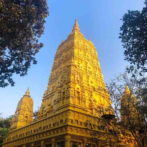 Magnificent, golden temple near The Better Life Place Rehab in Thailand.